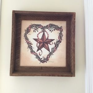 Primitive wall hanging